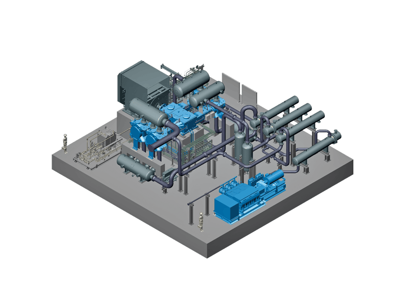Carbon capture storage plant 