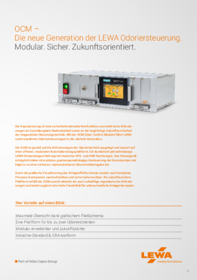 LEWA OCM - Odoriersteuerung (DE)