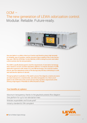 LEWA OCM - Odorization Control (EN)