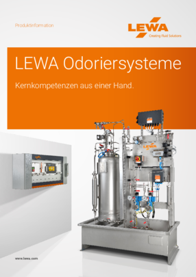 LEWA Odoriersysteme für Erd, Bio-und Flüssiggas. (DE)