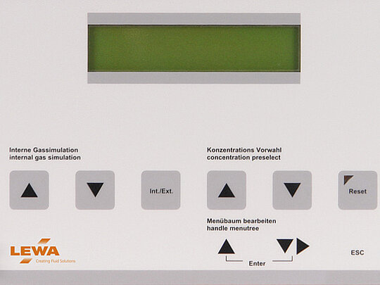 Controls for status monitoring